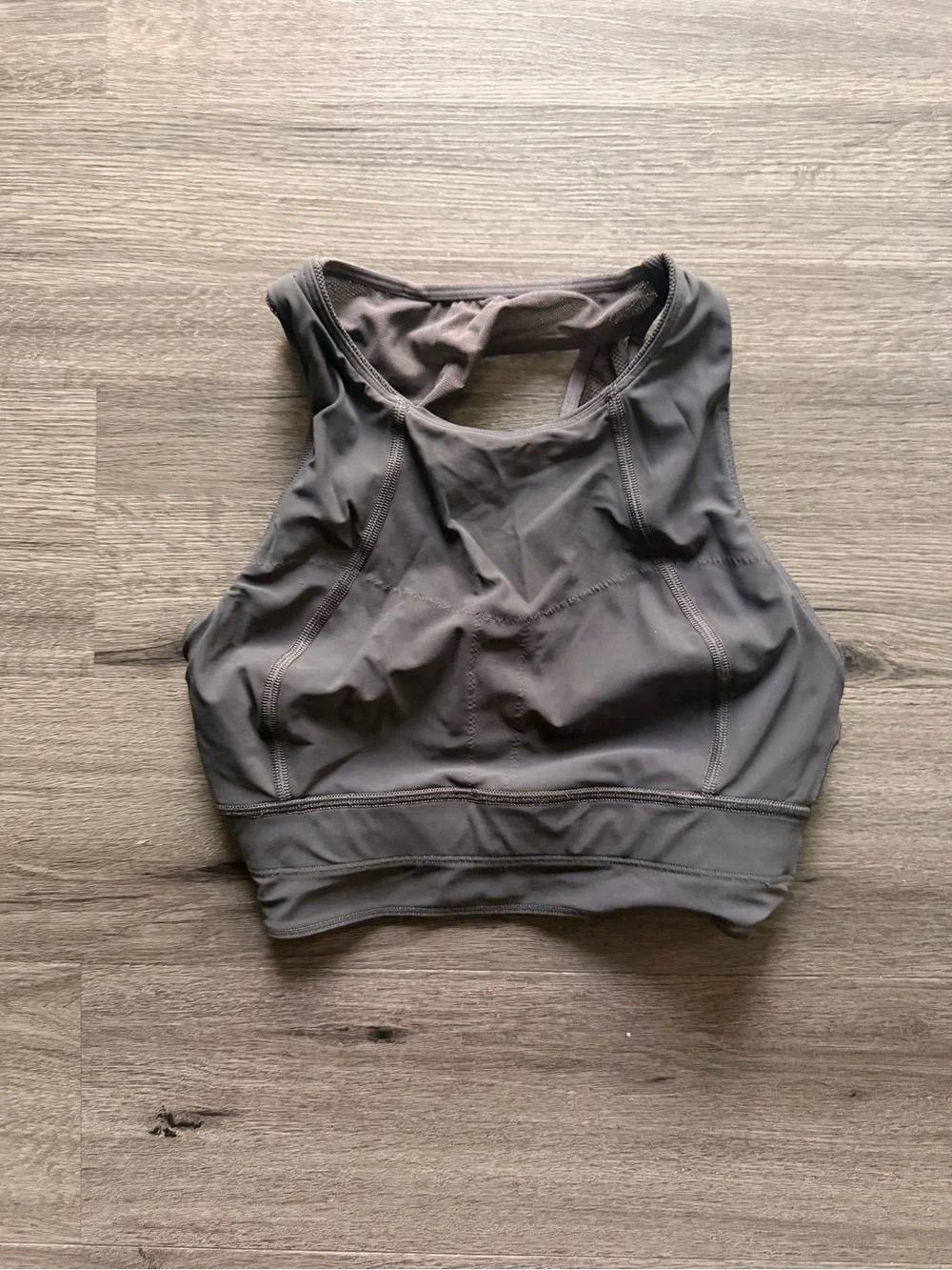 lululemon athletica High-Neck Sports Bralette - Charcoal